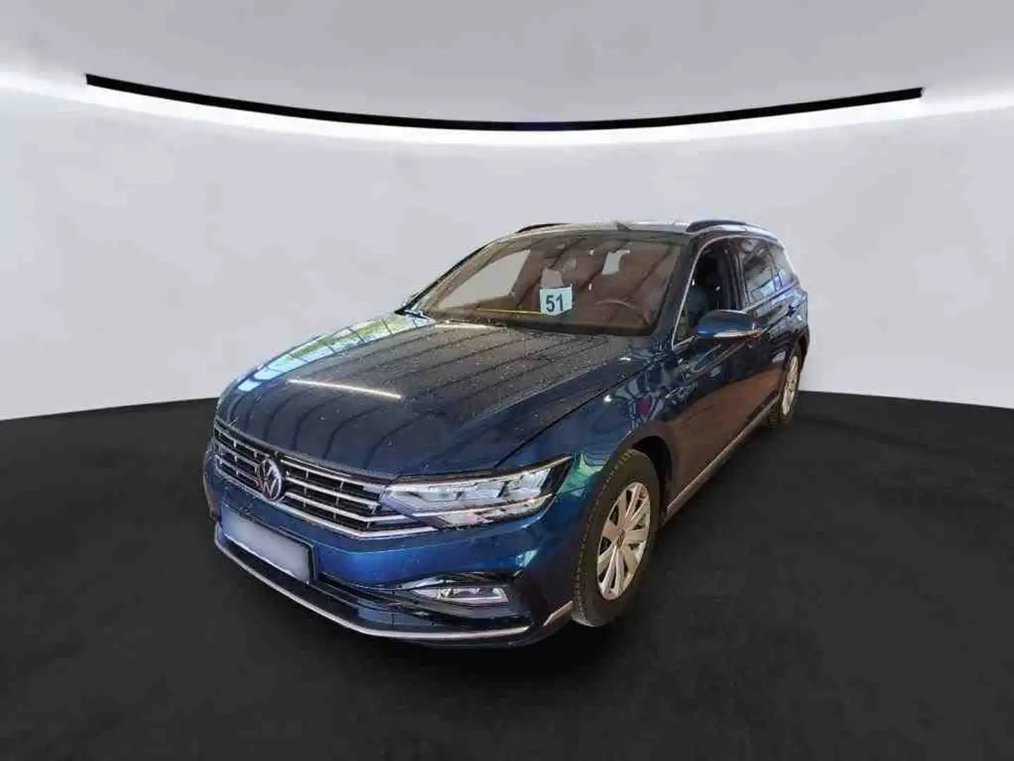 Volkswagen Passat Variant R-LINE 2.0TDI 150PS DSG LED.AHK.KAMERA.LEDER.NAVI. Bleu - 2