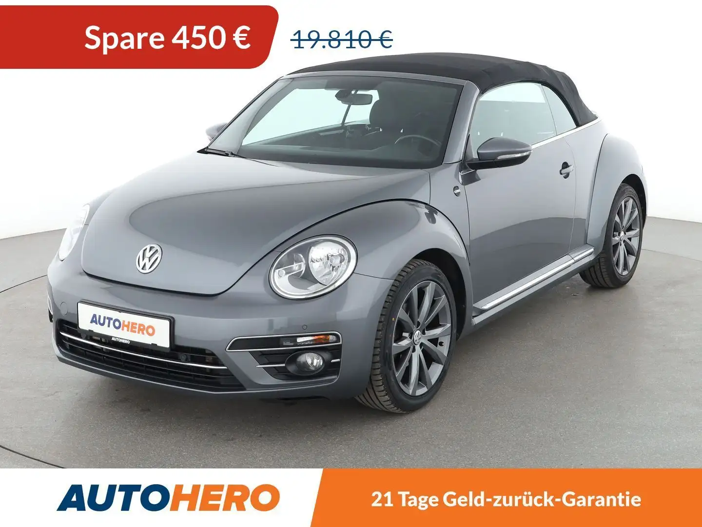 Volkswagen Beetle 1.4 TSI Design M Aut.*APP*TEMPO*PDC* Grau - 1