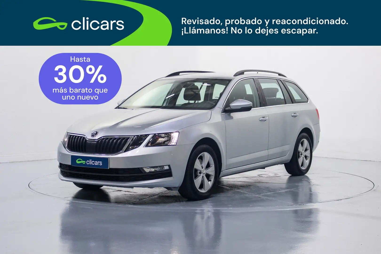 Skoda Octavia Combi 1.5 TSI G-TEC Ambition 96kW Gris - 1