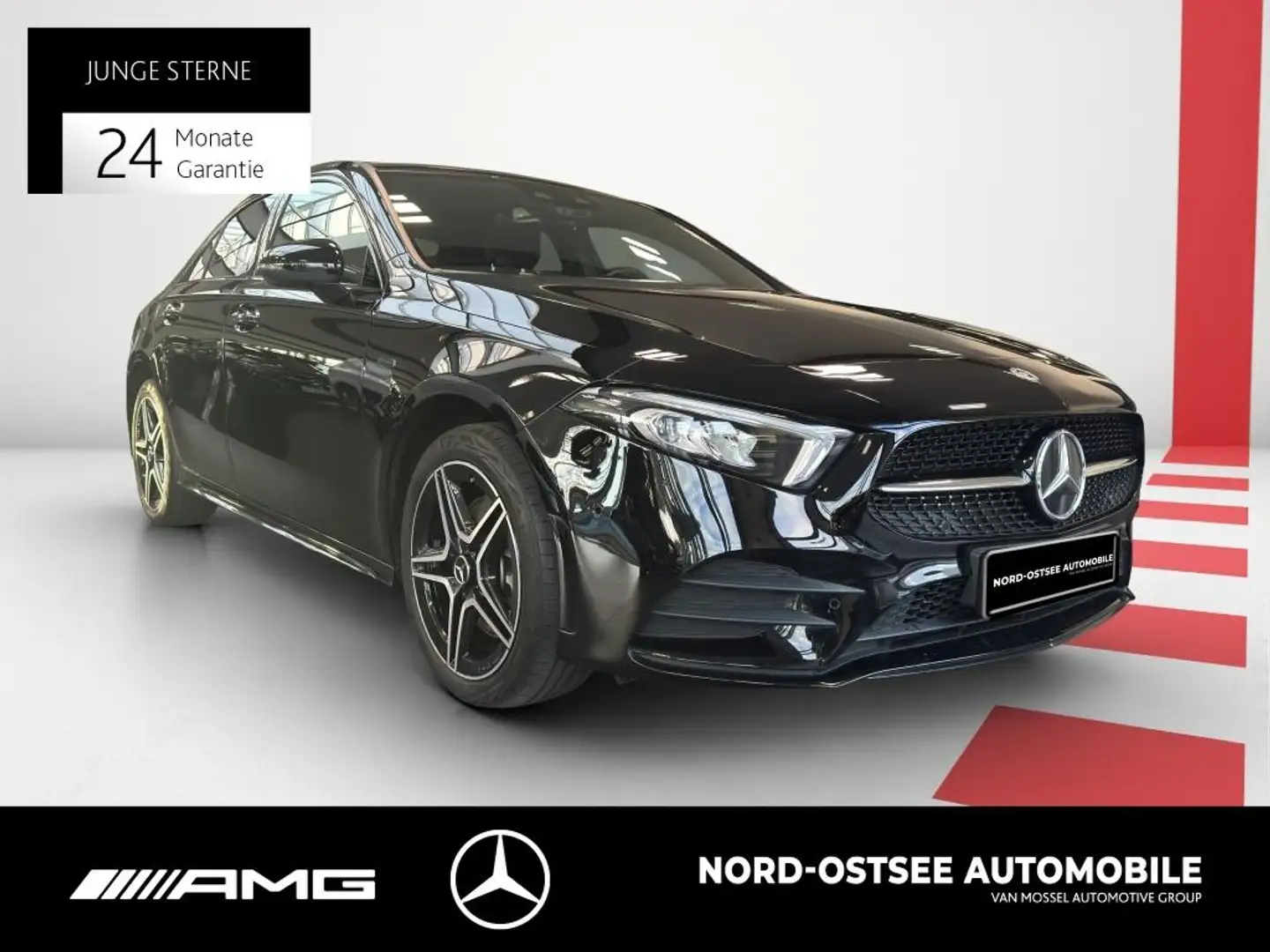 Mercedes-Benz A 250 e LIMOUSINE NIGHT LED PANO TEMPOMAT PDC Schwarz - 2