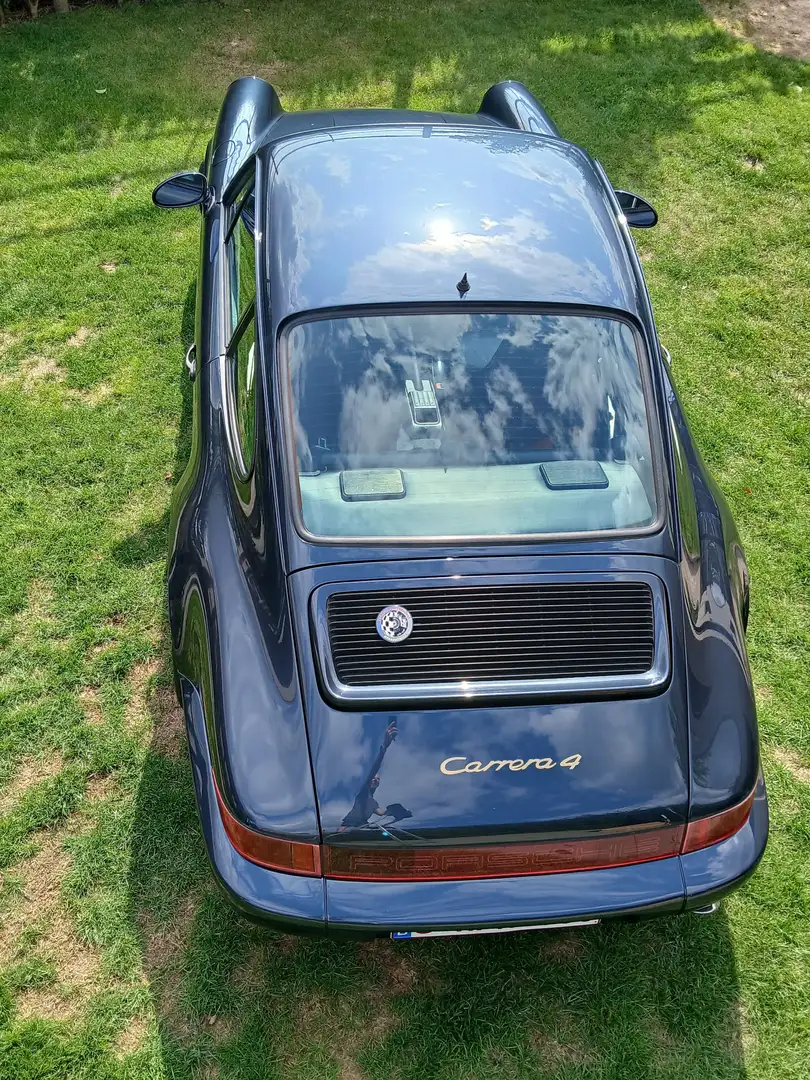 Porsche 964 911 Carrera 4 Bleu - 2