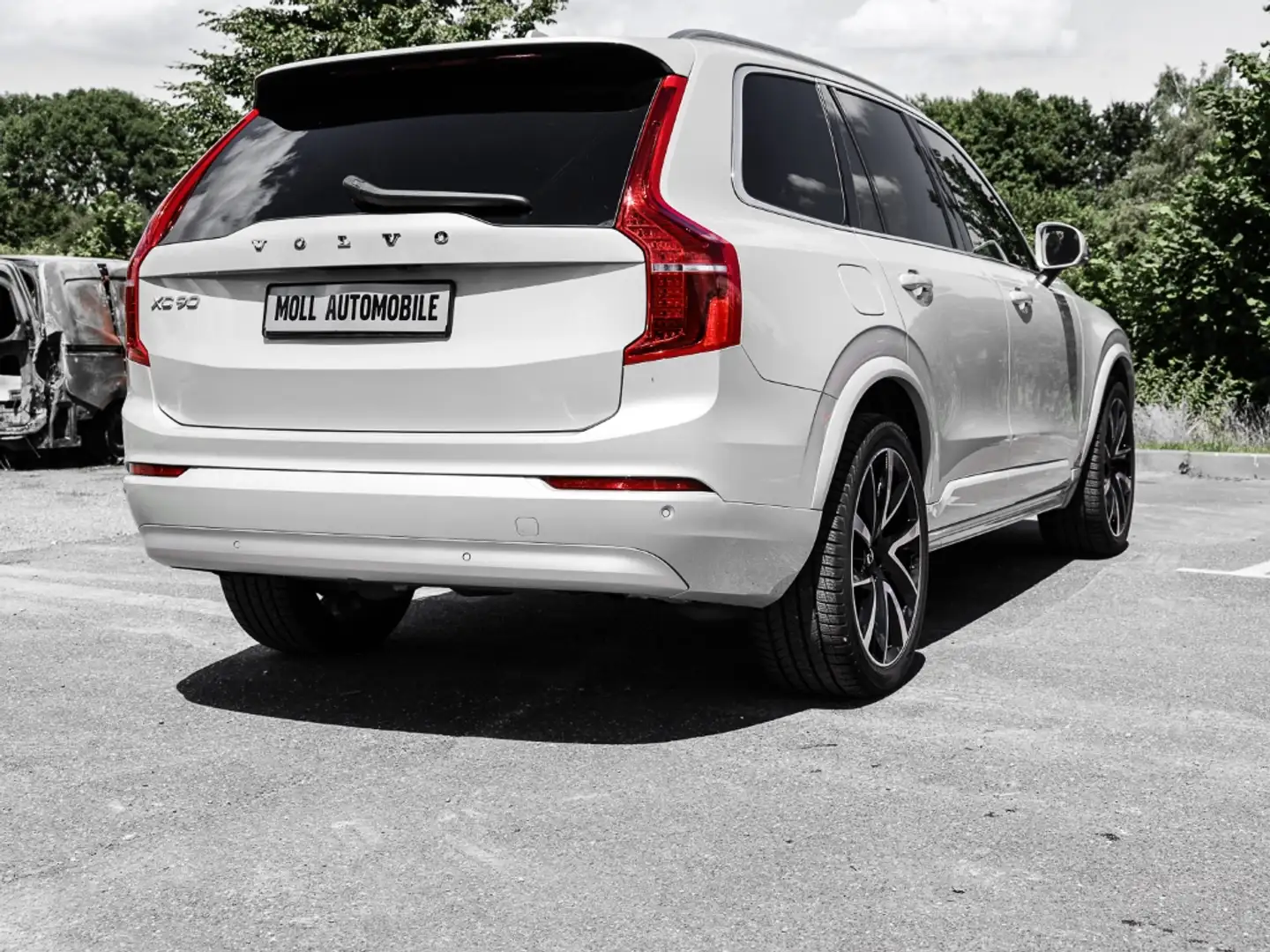 Volvo XC90 Momentum Pro AWD B5 Diesel EU6d Allrad HUD StandHZ Argintiu - 2