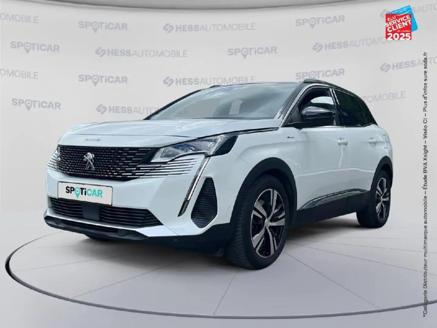 Peugeot 3008 HYBRID 225ch GT e-EAT8 10cv Wit - 1