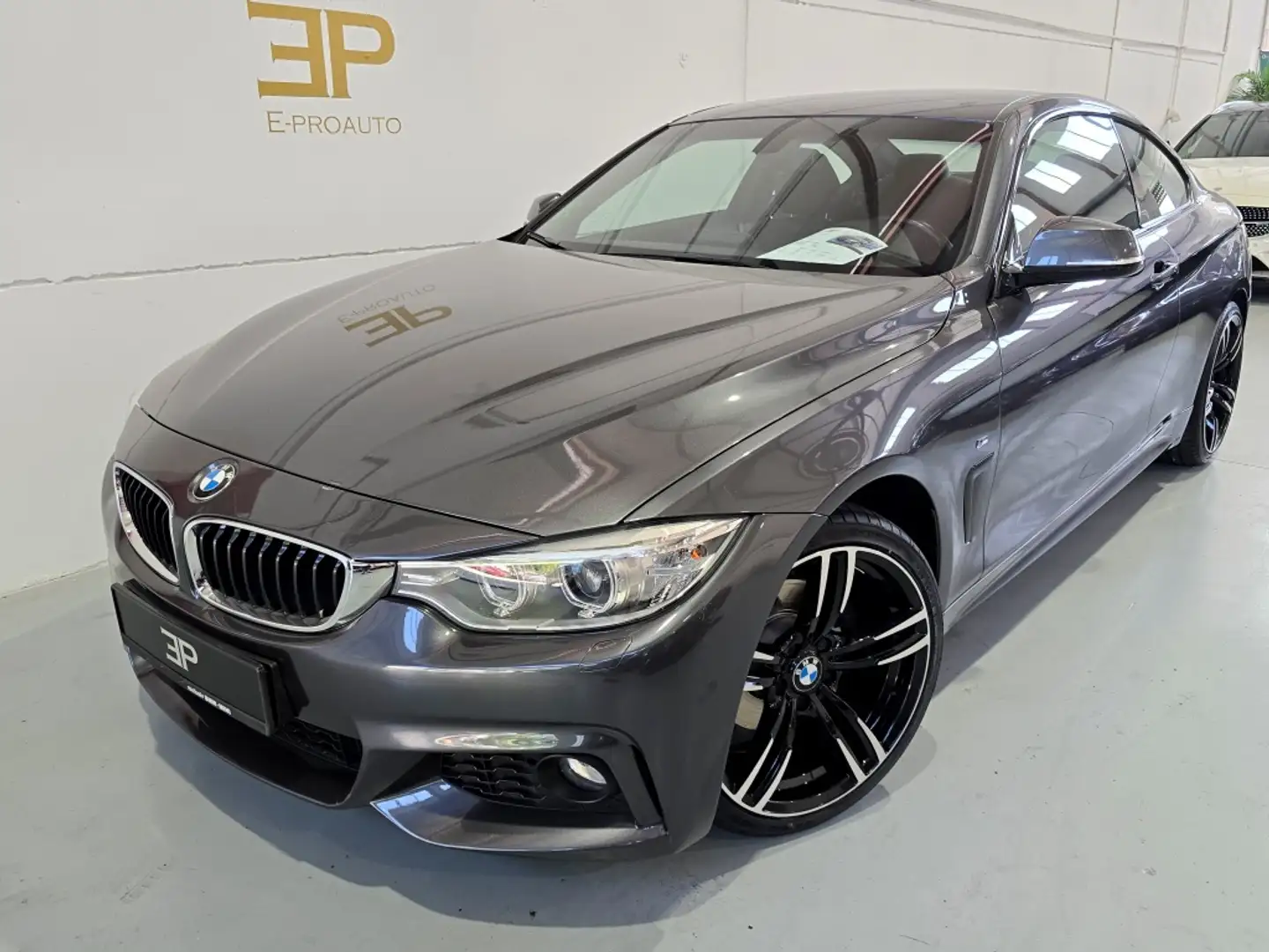 BMW 420 420dA Coupé M-Sport Edition Gris - 1