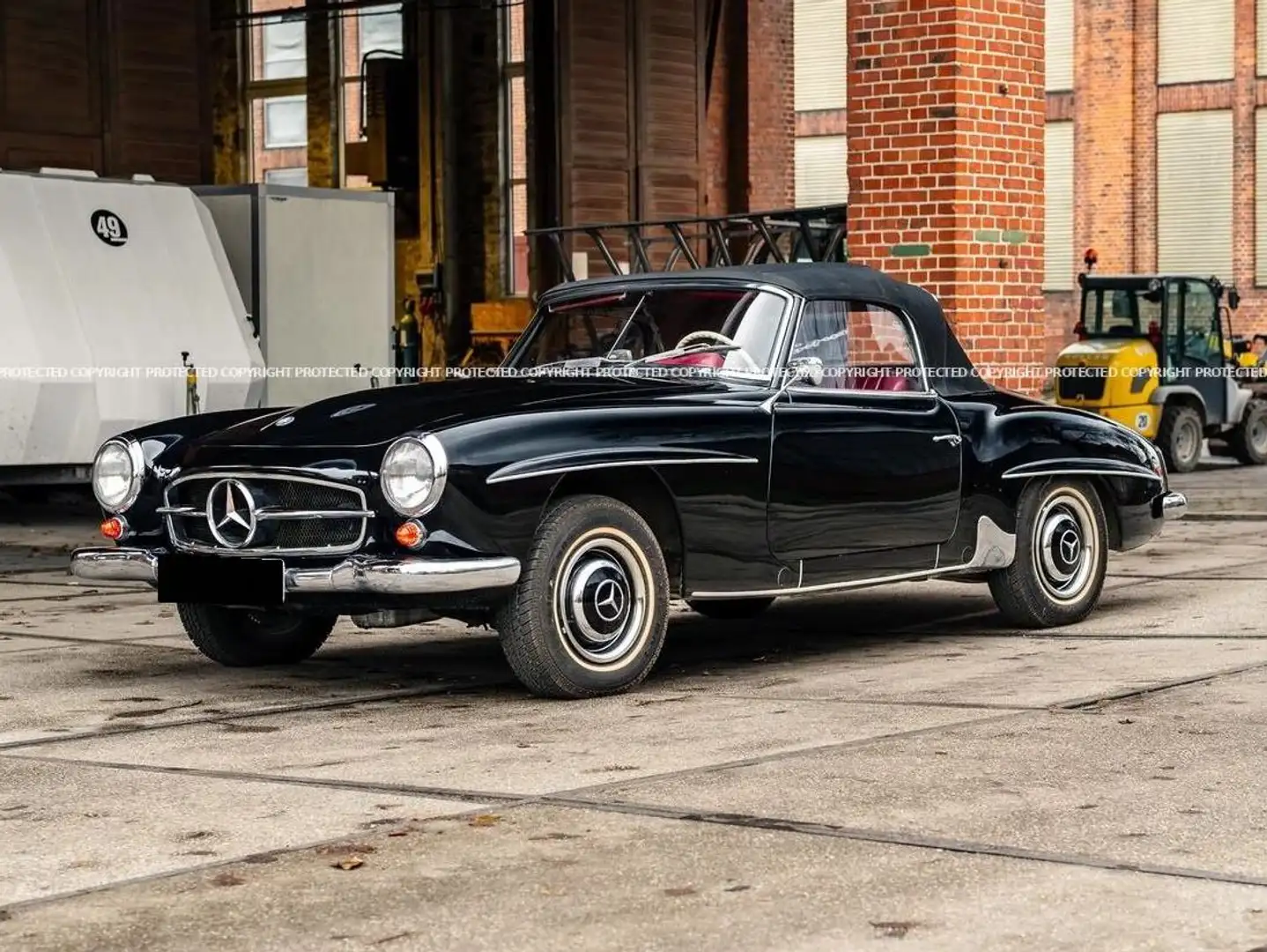 Mercedes-Benz W 114/115 Strich-Acht W121 190 SL Nero - 1