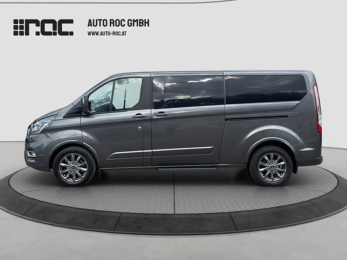 Ford Tourneo Custom 2,0D Mild Hybird 320 L2 Trend mHEV 2xSchiebetür... Grau - 2