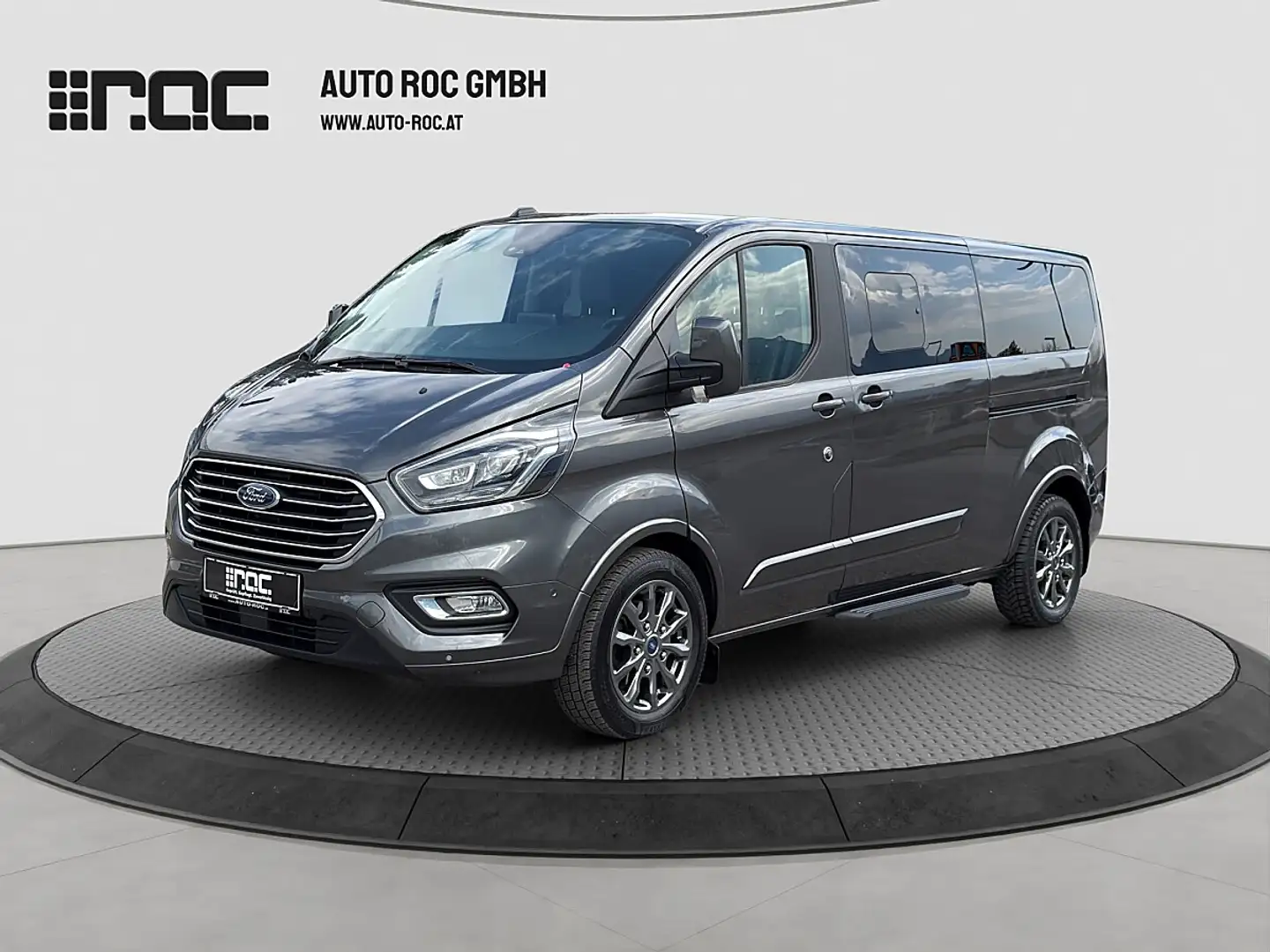 Ford Tourneo Custom 2,0D Mild Hybird 320 L2 Trend mHEV 2xSchiebetür... Grau - 1