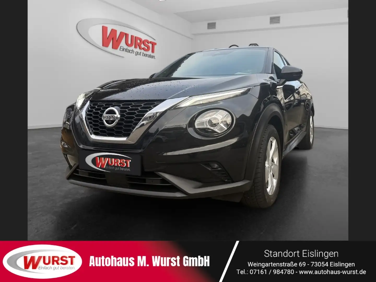 Nissan Juke N-Connecta Navigation 360° Kamera LED CarPlay Schwarz - 1