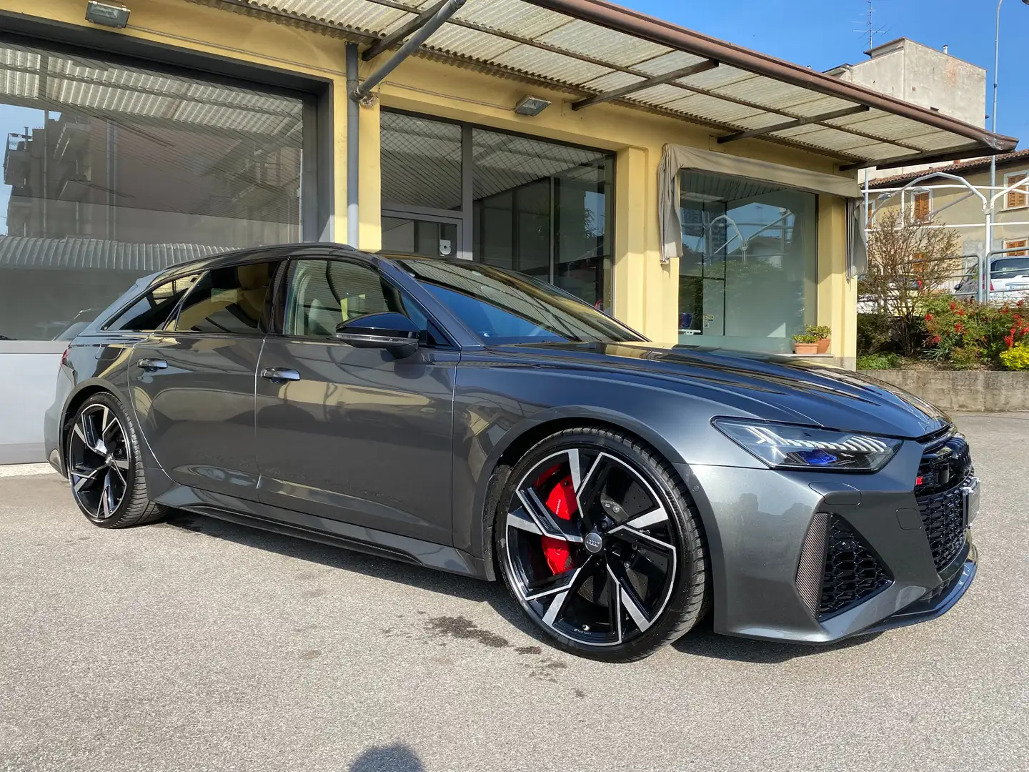 Audi RS6 RS6 Avant 4.0 mhev quattro tiptronic Szary - 2