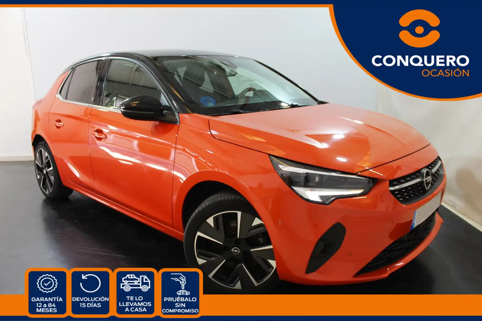 Opel Corsa -e 50KWH ELEGANCE-E 5P Orange - 1