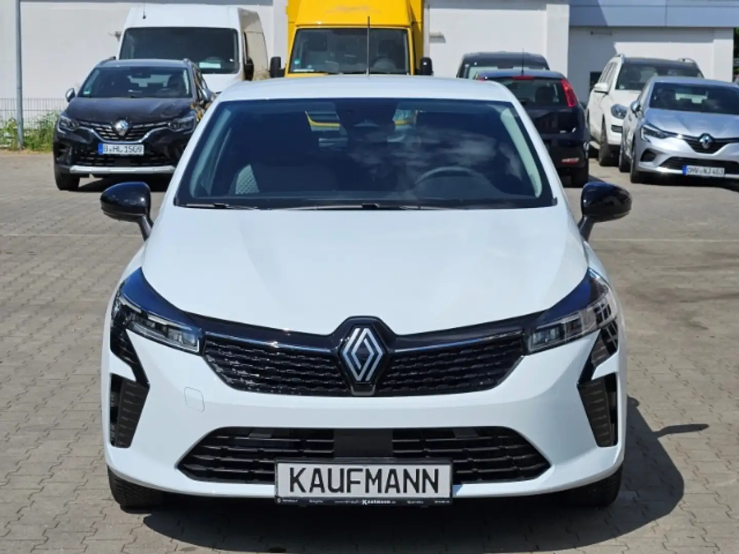 Renault Clio V Evolution 1.6 E-TECH Hybrid 145 EU6e Navi , Rück Weiß - 2