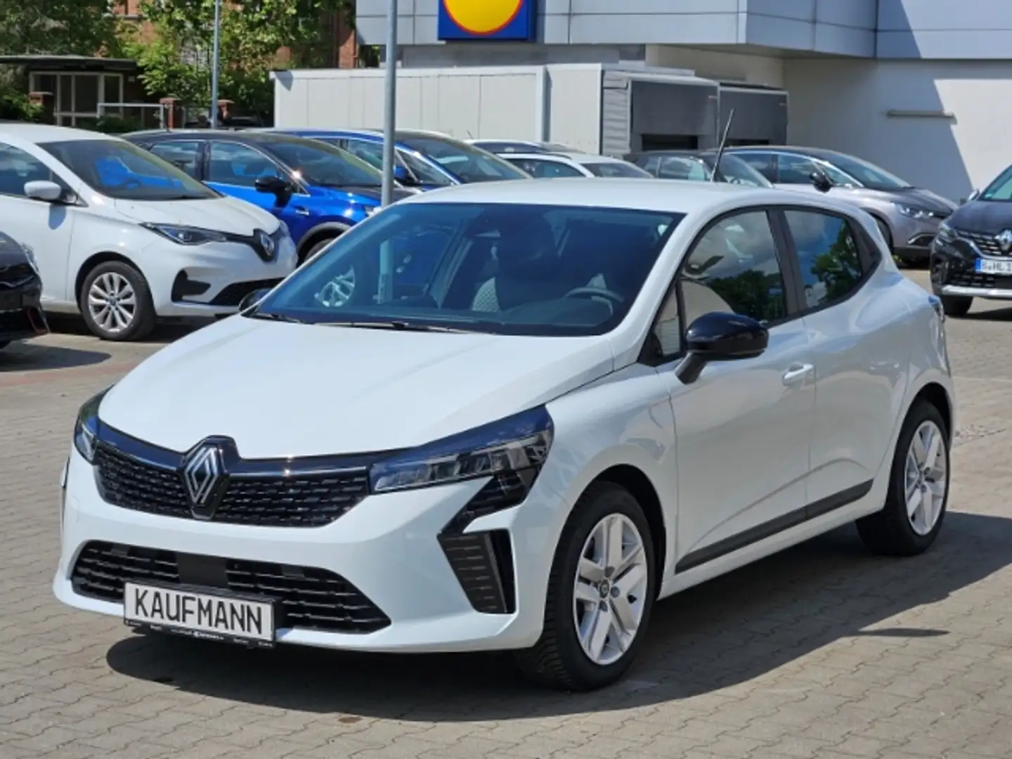 Renault Clio V Evolution 1.6 E-TECH Hybrid 145 EU6e Navi , Rück Weiß - 1
