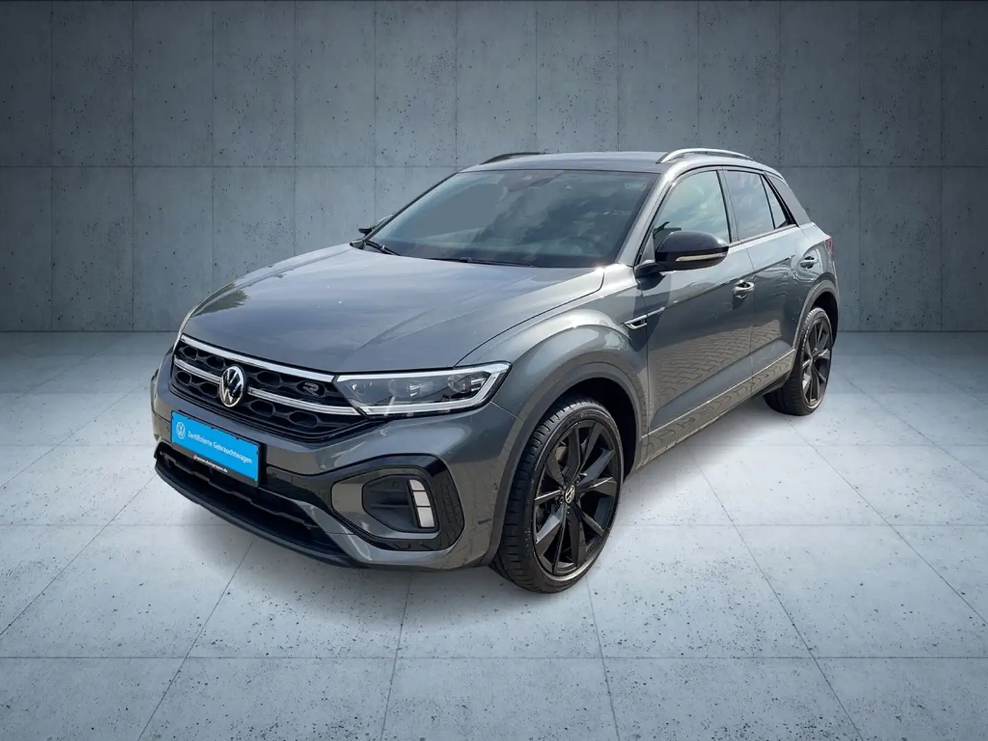 Volkswagen T-Roc R-Line 1.5 TSI DSG ACC+ParkAss+AHK+KAM Grau - 2