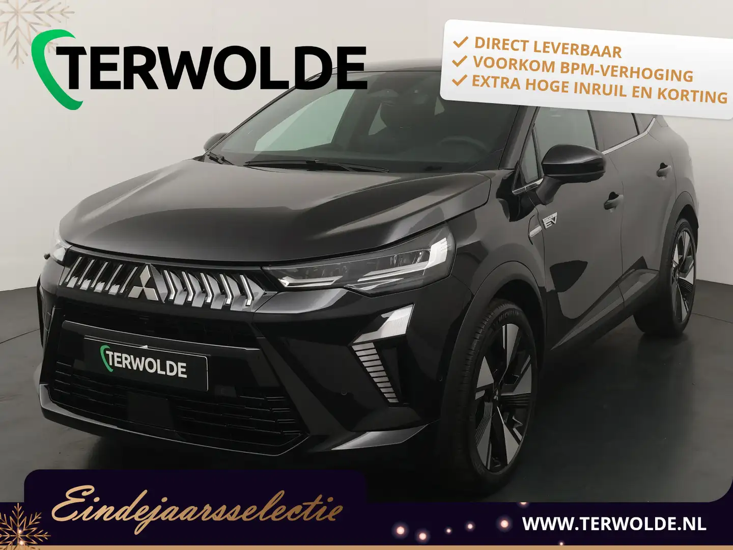 Mitsubishi Grandis 1.8 HEV Instyle | Nieuw model op voorraad! | € 2.0 Noir - 1