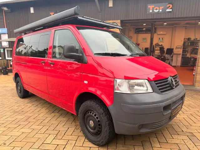 Volkswagen T5 Kombi lang Camper AHK Solar Markise Bett uvm.
