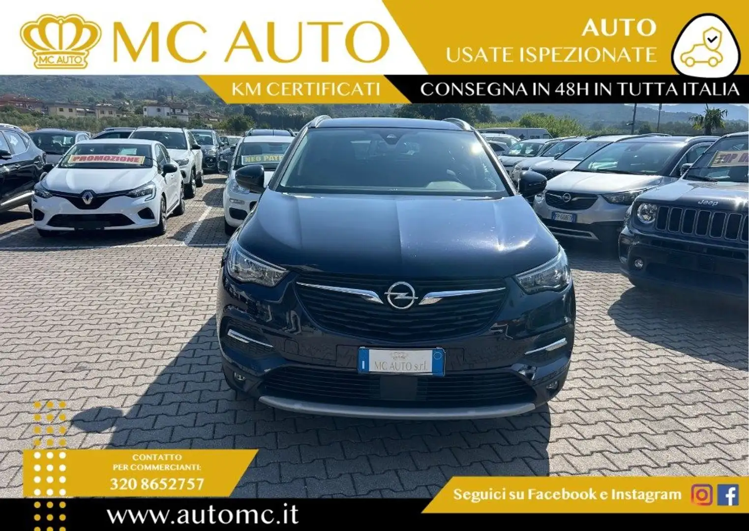 Opel Grandland X 1.6 diesel Ecotec Start&Stop Innovation Blu/Azzurro - 2