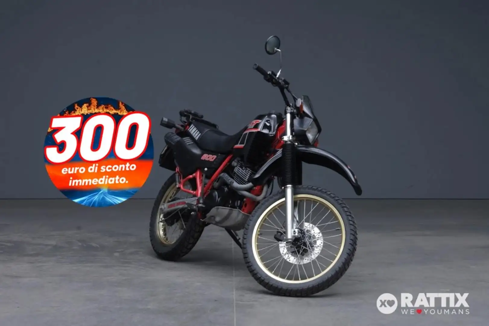 Yamaha XT 600 Negro - 1