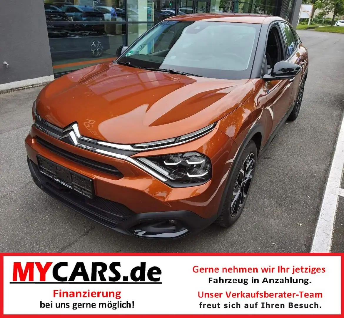 Citroen C4 Lim. ë- Feel*2xPDC+Kam*günstig Export*Standh. Orange - 1