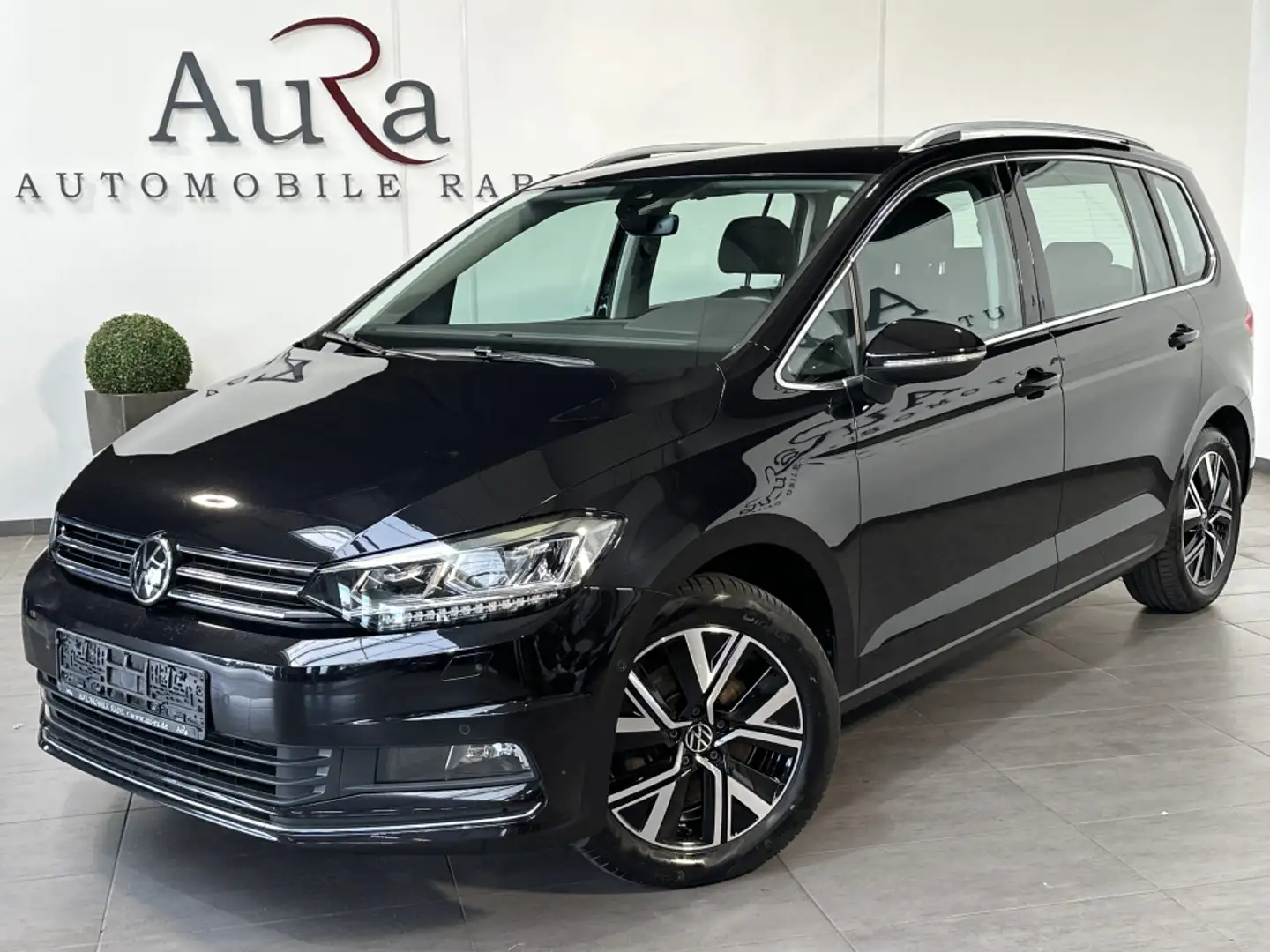 Volkswagen Touran 1.5 TSI ACT DSG HL NAV+LED+AHK+ACC+KAM+PP Noir - 2