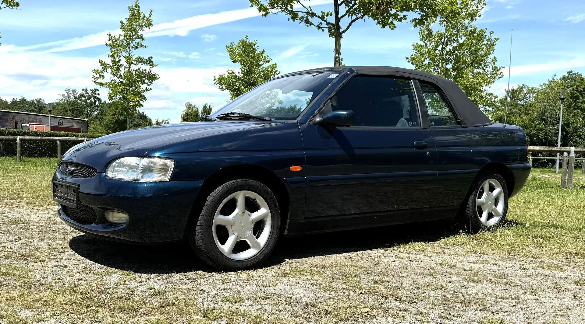 Ford Escort 16V XR3i Cabrio, original 76.000km Mavi - 2
