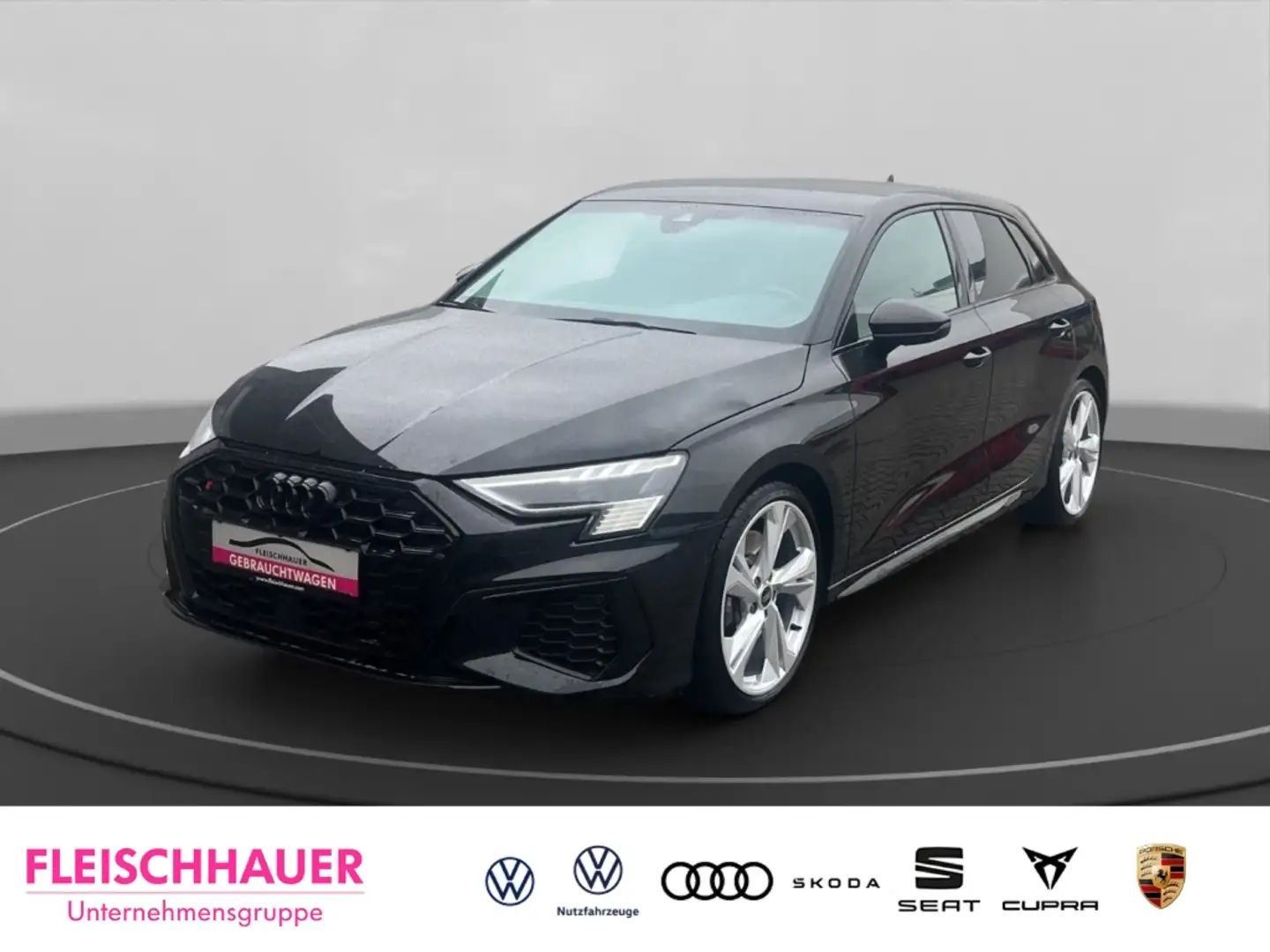 Audi S3 Sportback Navi B&O Matrix-LED Rückfahrkamera Schwarz - 1