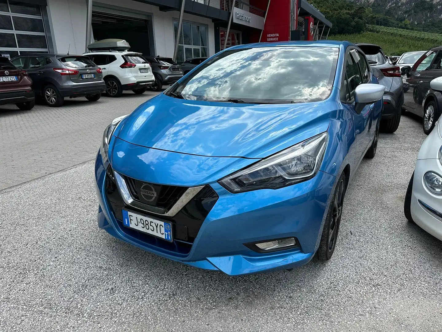 Nissan Micra V 2017 1.5 dci N-Conn Blau - 2