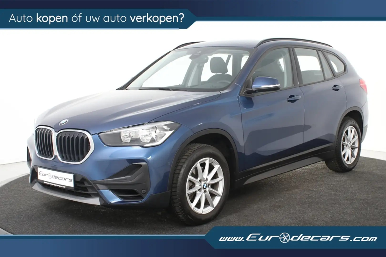 BMW X1 sDrive18i *1ste Eigenaar*Navigatie*Trekhaak*Carpla Blauw - 1