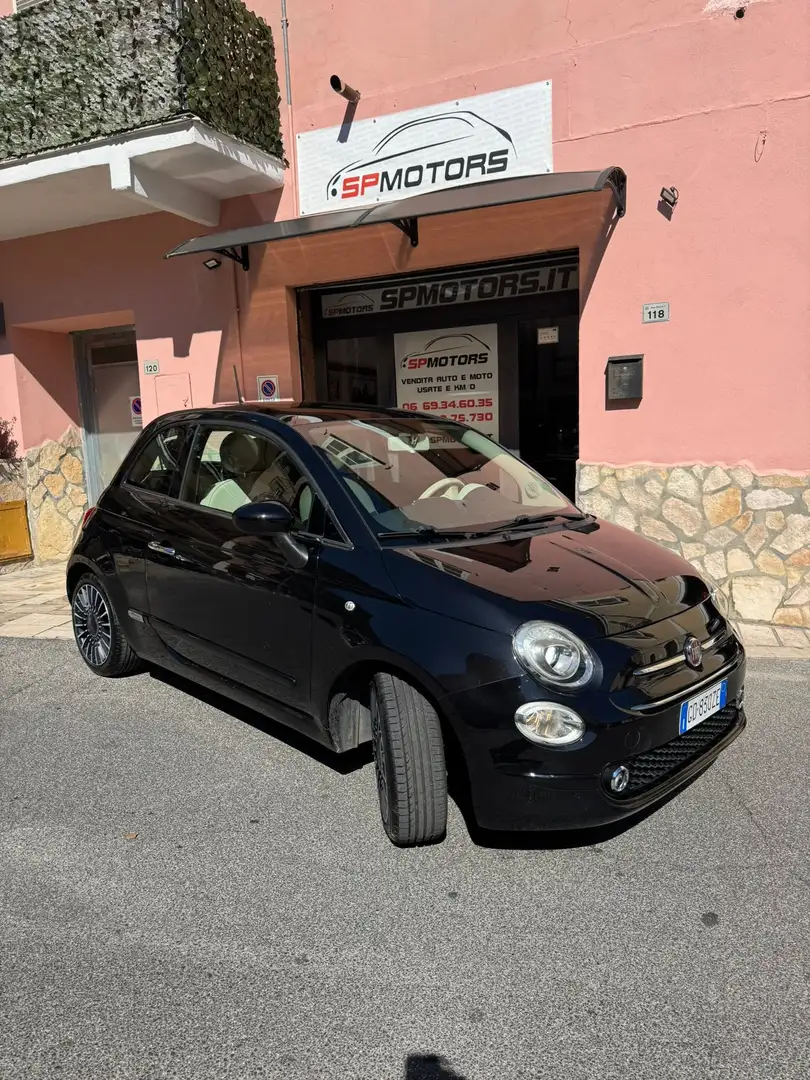 Fiat 500 500 1.2 Rockstar 69cv my20 NO VINCOLI UNICA, NEOP. Nero - 2