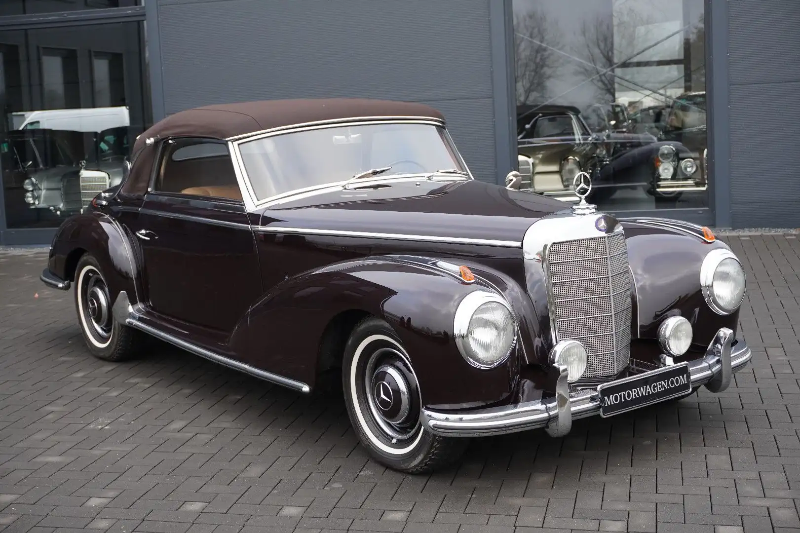 Mercedes-Benz 300 S Cabriolet W 188 Marrone - 2