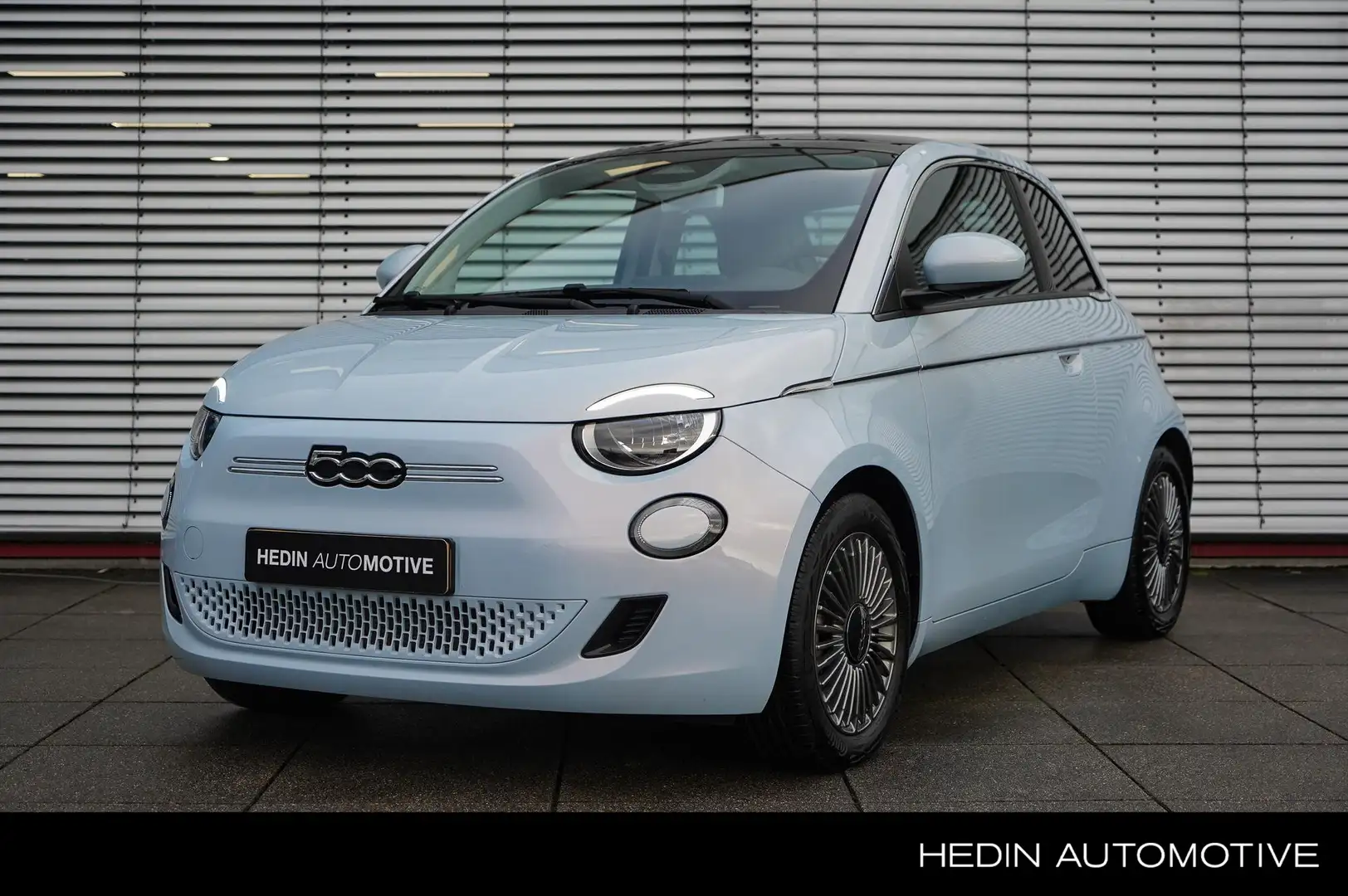 Fiat 500e Icon 42 kWh | Schuif/kanteldak | Stoelverwarming | Bleu - 1