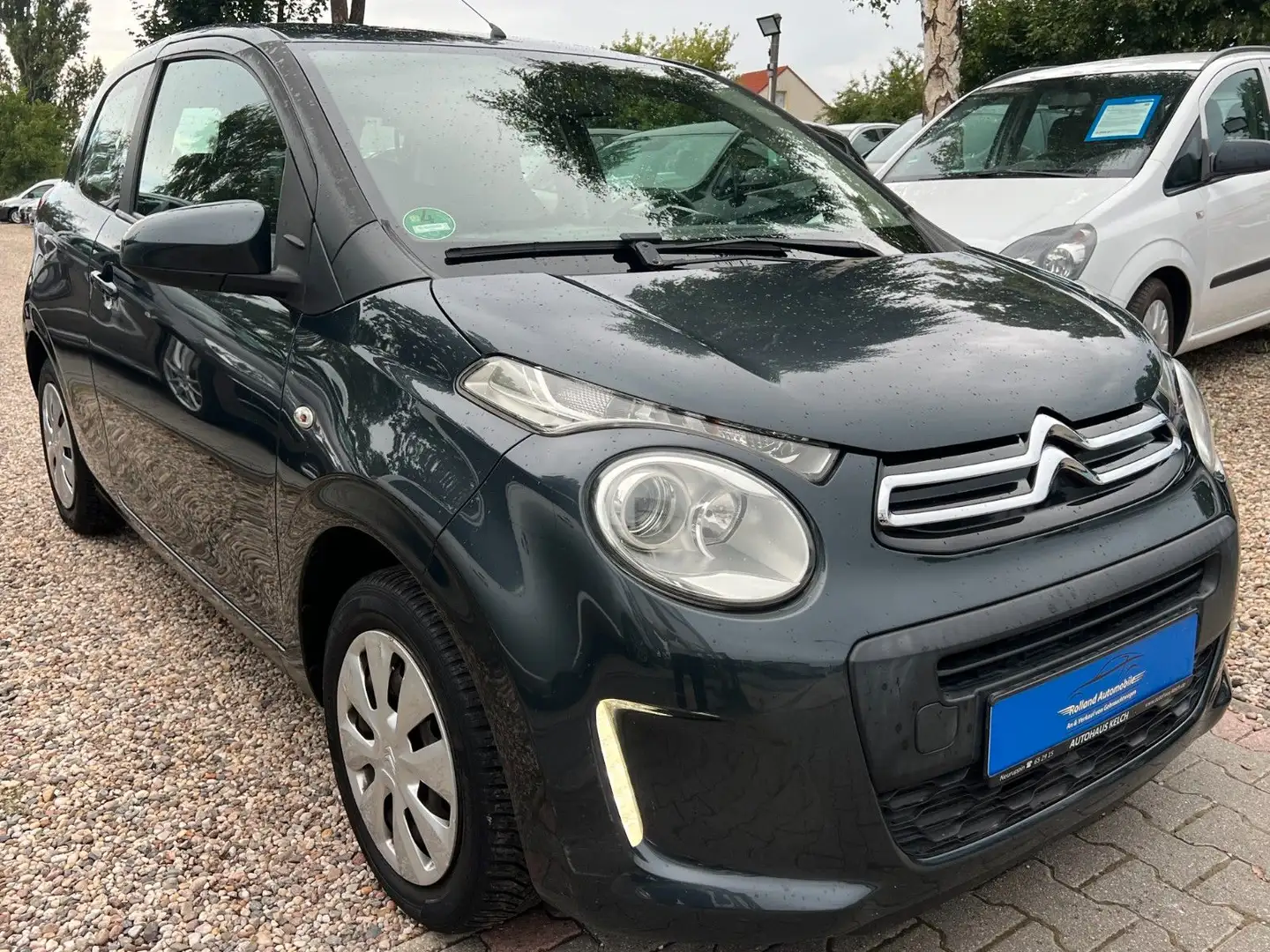Citroen C1 Feel*Klima*Freispr*Temp*94.TKM*TÜV NEU Grau - 2