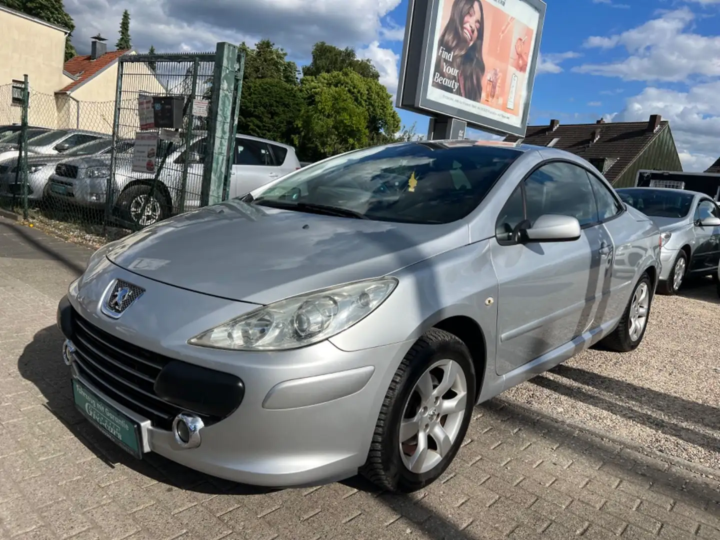 Peugeot 307 CC Cabrio-Coupe Tendance*TÜV NEU*1 HAND*TOP* Gris - 1