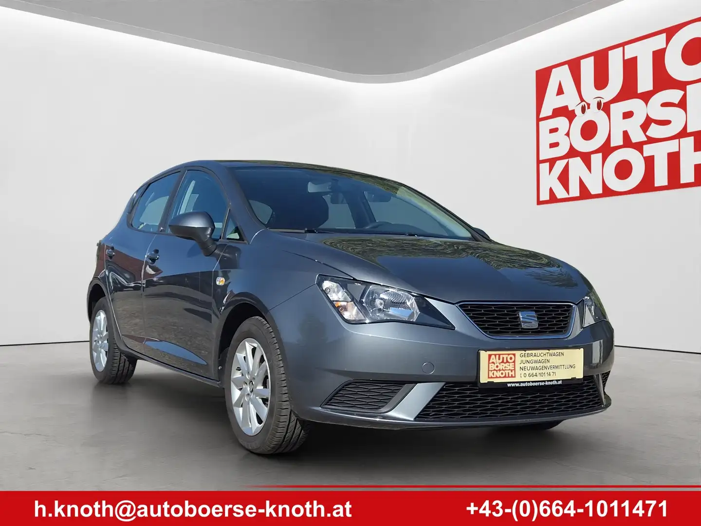 SEAT Ibiza Reference "SOL" wenig KM!! Grau - 2