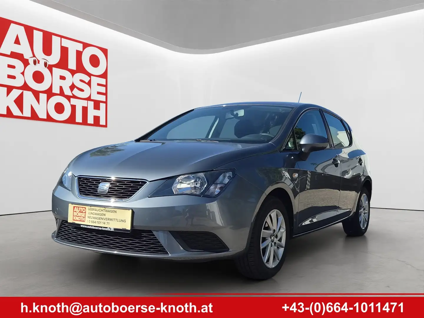 SEAT Ibiza Reference "SOL" wenig KM!! Grau - 1