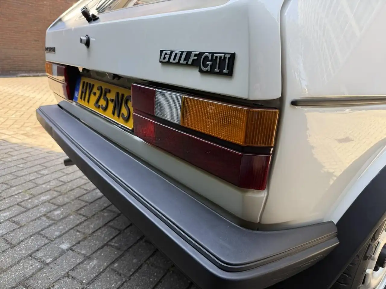 Volkswagen Golf GTI 1.6 Mk1 Origineel NL auto - Alpine White (L90E), foto 12