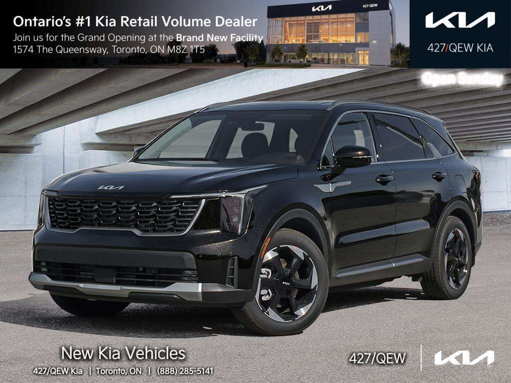 Black 2026 Kia Sorento Hybrid SUV / Crossover 6-Speed Automatic