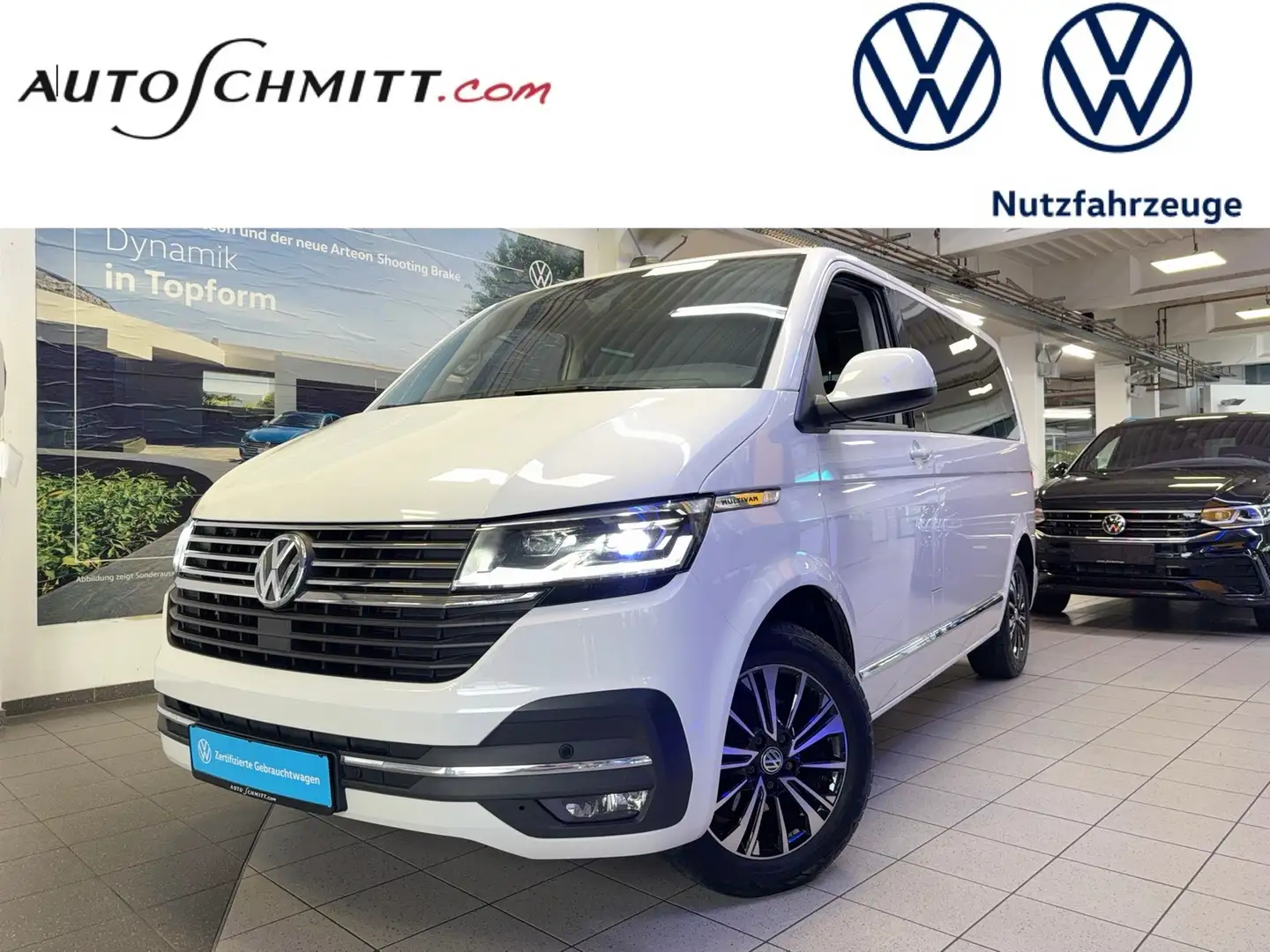 Volkswagen T6 Multivan 2.0 TDI DSG Generation Six LED+AHK+KAMERA+ACC+NAVI Weiß - 1