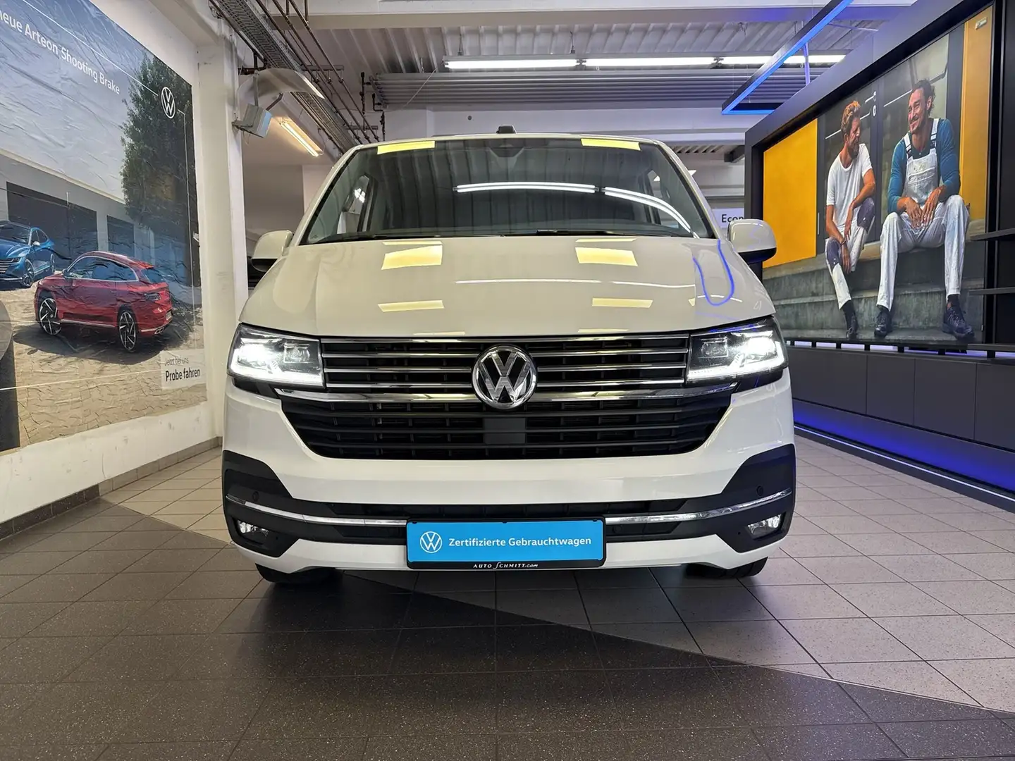 Volkswagen T6 Multivan 2.0 TDI DSG Generation Six LED+AHK+KAMERA+ACC+NAVI Weiß - 2