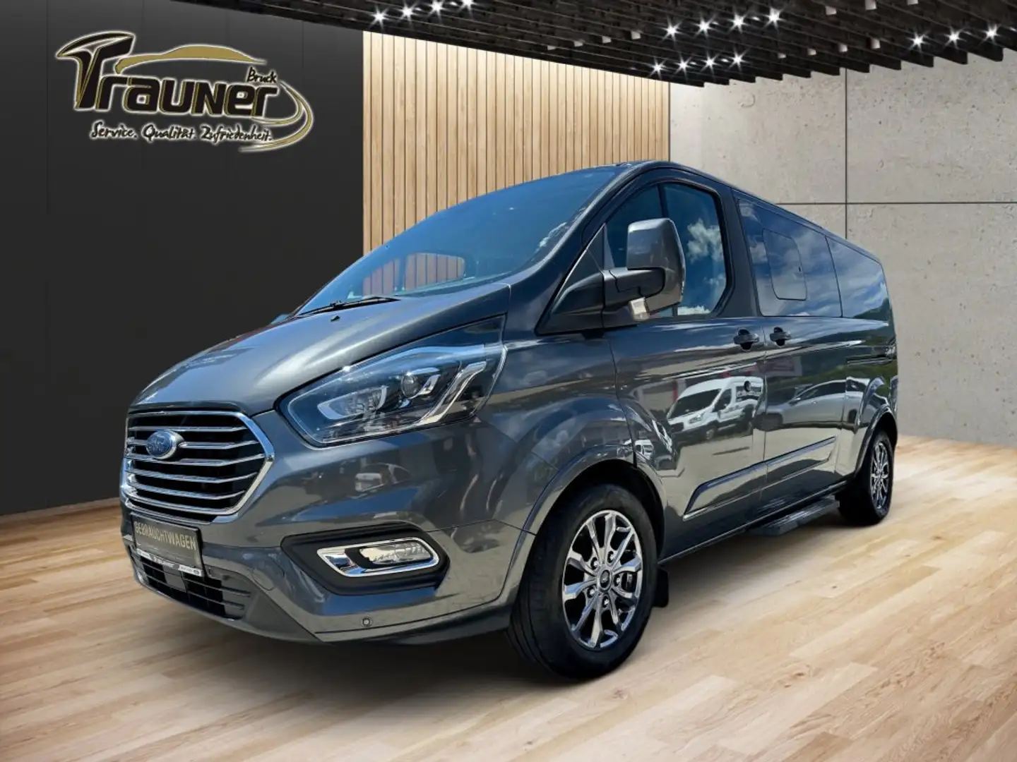 Ford Tourneo Custom Titanium 310L2 2,0TDCi 170PS Grau - 1