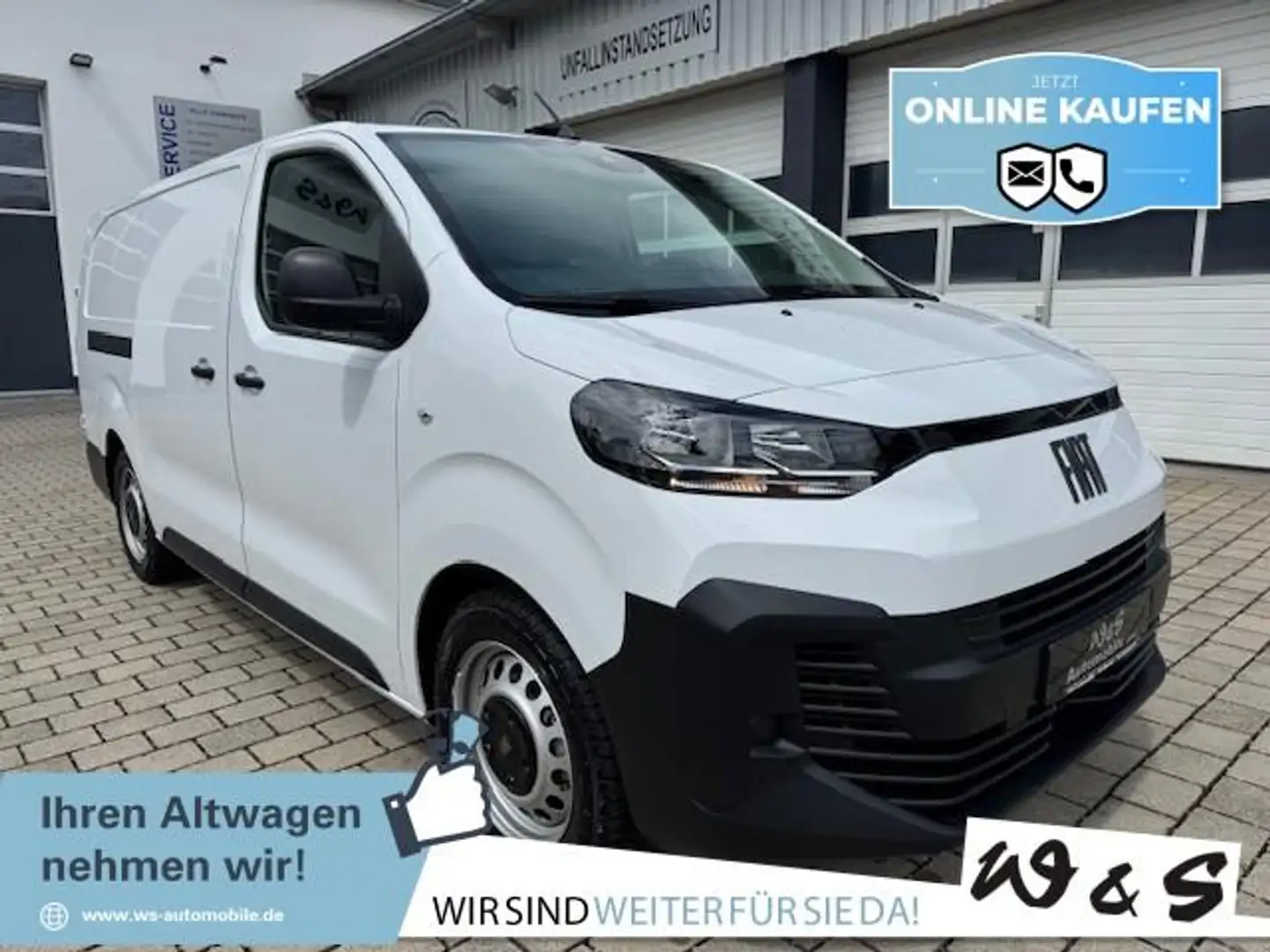 Fiat Scudo L3 KaWa 1.5 HDI 120PS *180°Kam.*GJR*37%!* Weiß - 1
