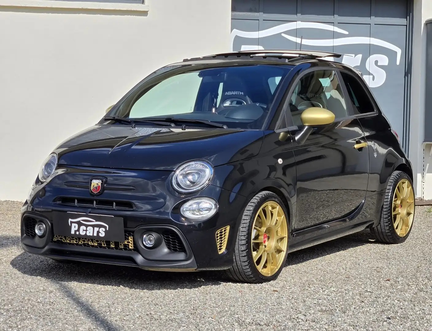 Abarth 595 595 1.4 Turbo 165 CV Turismo 70th anniversary full Zwart - 1