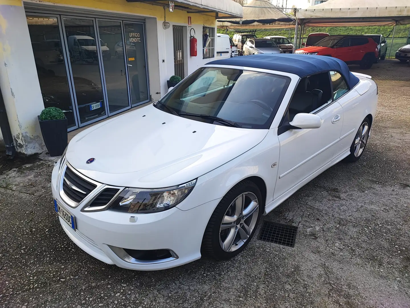 Saab 9-3 AERO 1.9 TTiD CV 180  KM 102.000 Bílá - 2