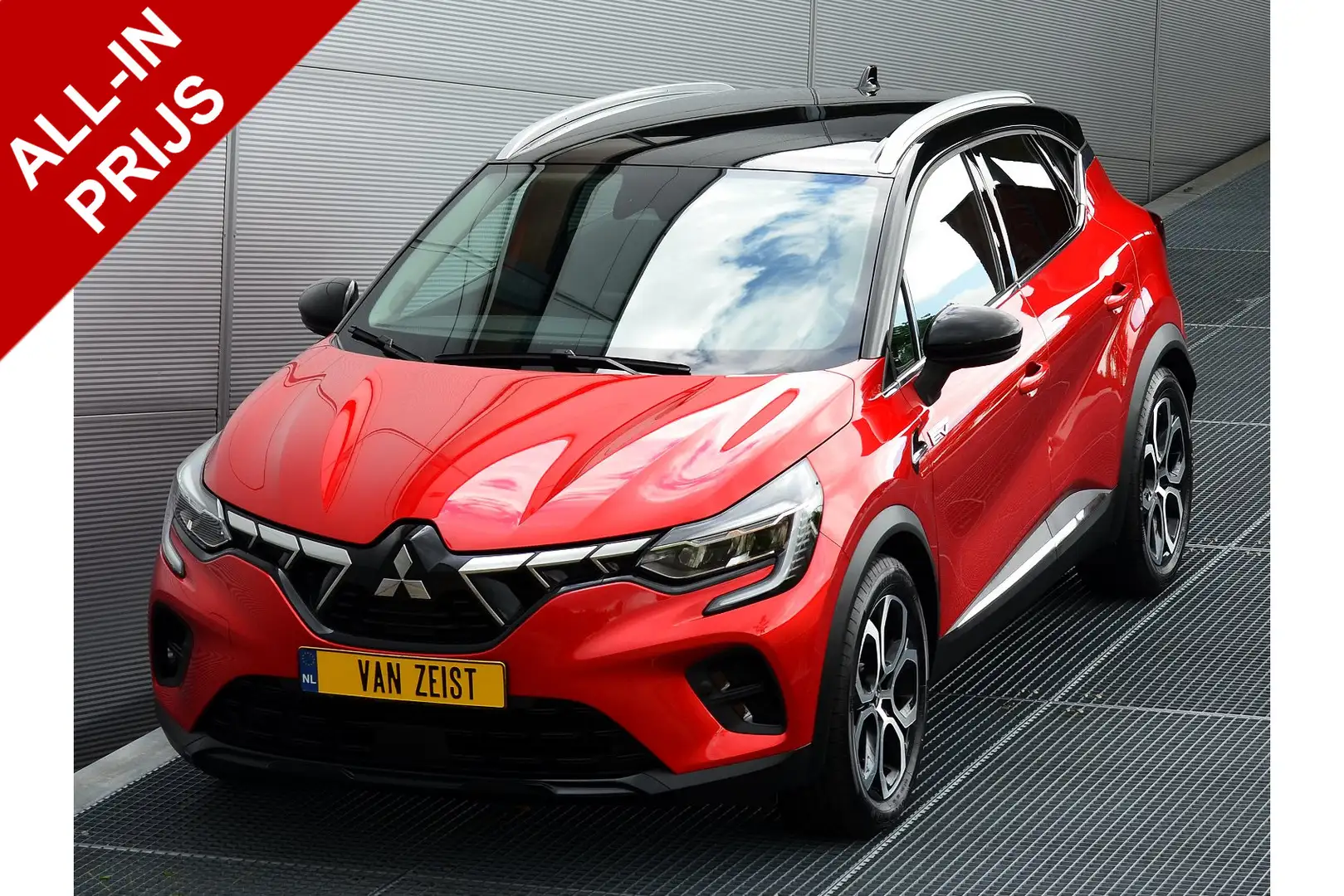 Renault Captur HEV 1.6 A/T FIRST EDITION | HYBRIDE | ADAPTIEF CRU Rood - 1