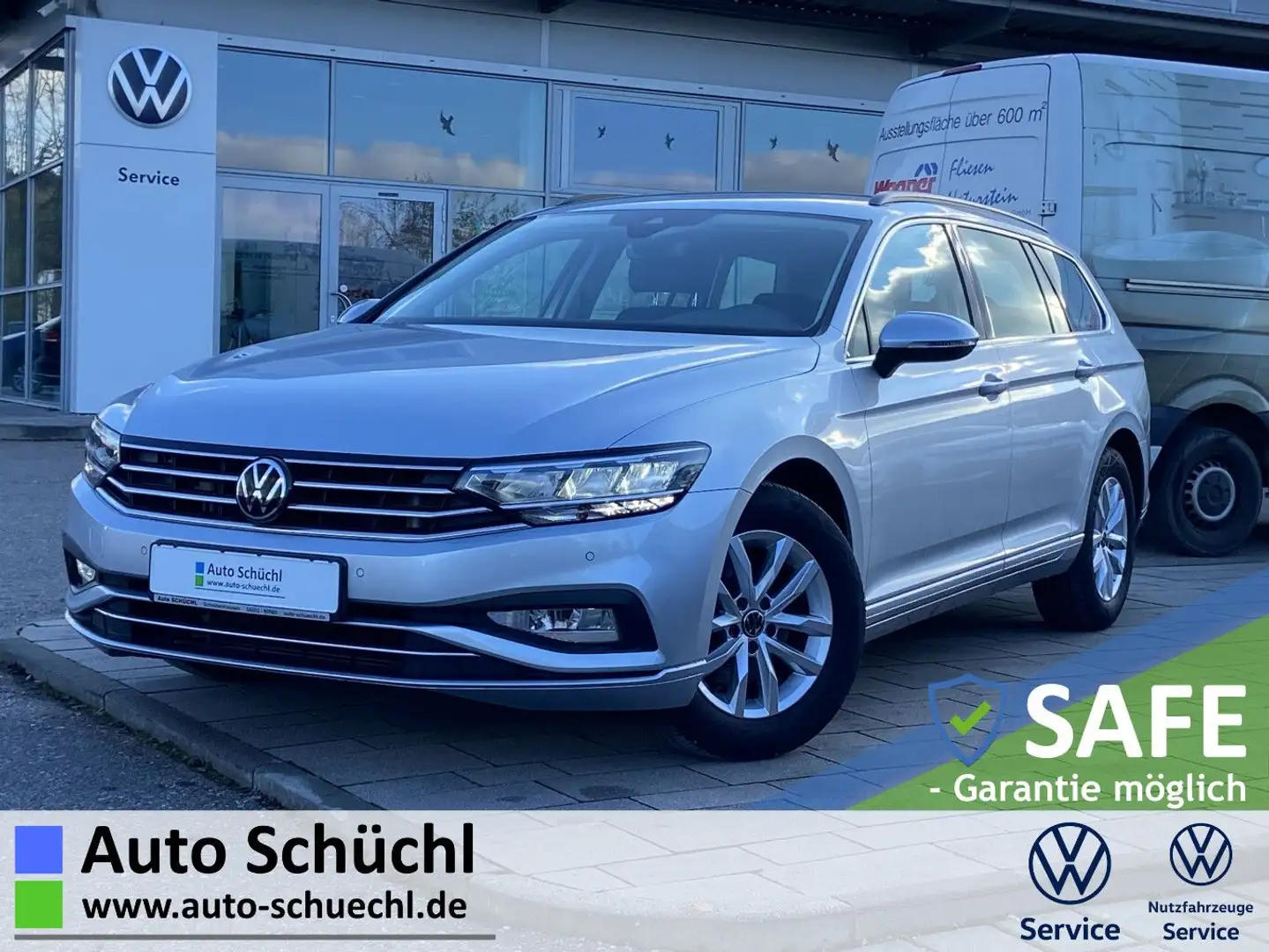 Volkswagen Passat Variant 2.0 TDI DSG BUSINESS NAVI+LED+KAM Silber - 1