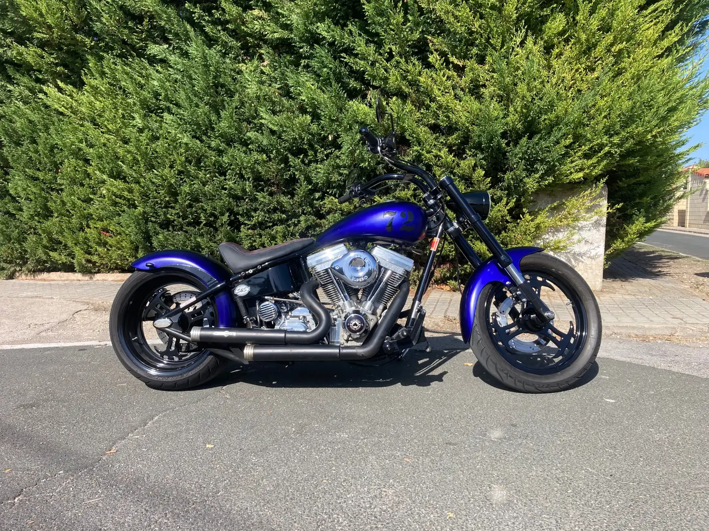 Harley-Davidson Softail Titan Azul - 2