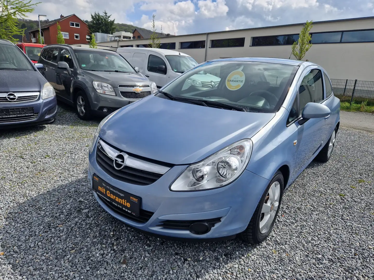 Opel Corsa 1.2 Edition     1Hand     TÜV/AU NEU......... plava - 1