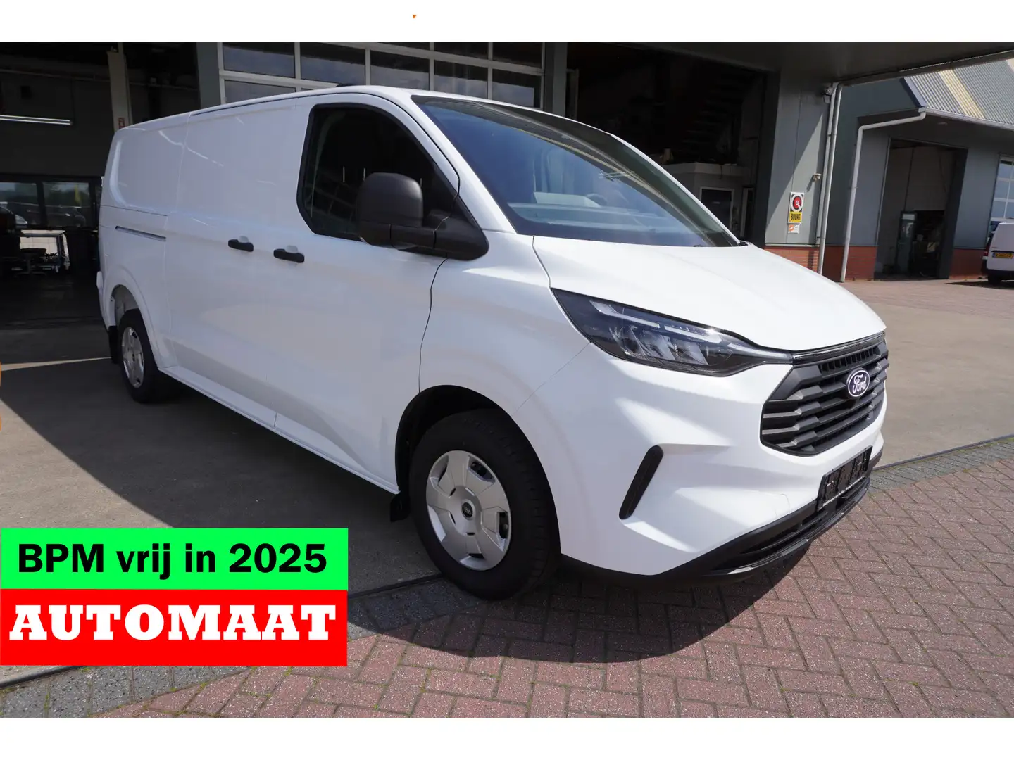Ford Transit Custom 320L 2.0 TDCI 170PK L2H1 Trend Automaat Schuifdeur Blanc - 1