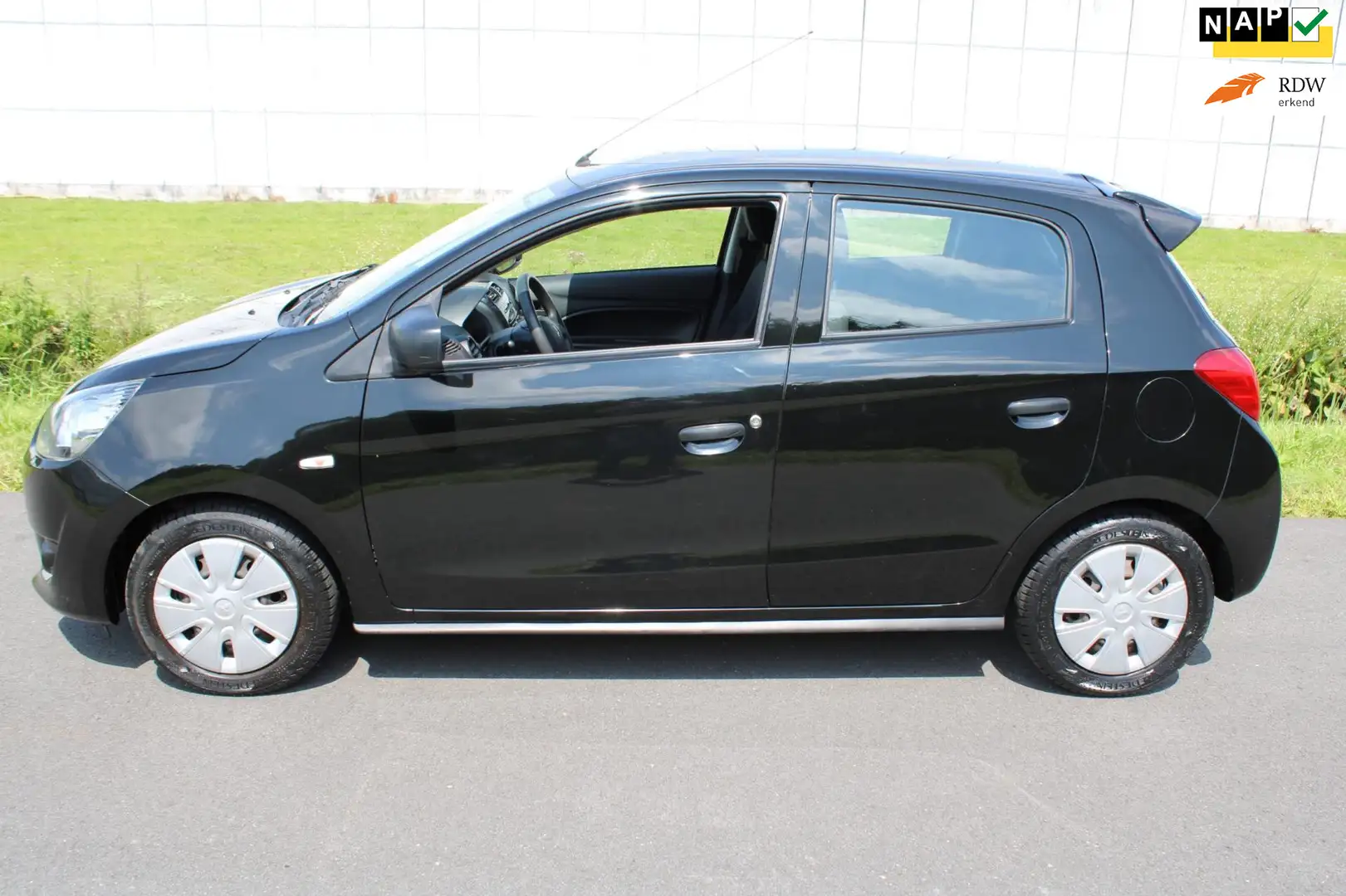 Mitsubishi Space Star 1.0 Entry 5 Drs met Airco Zwart - 1