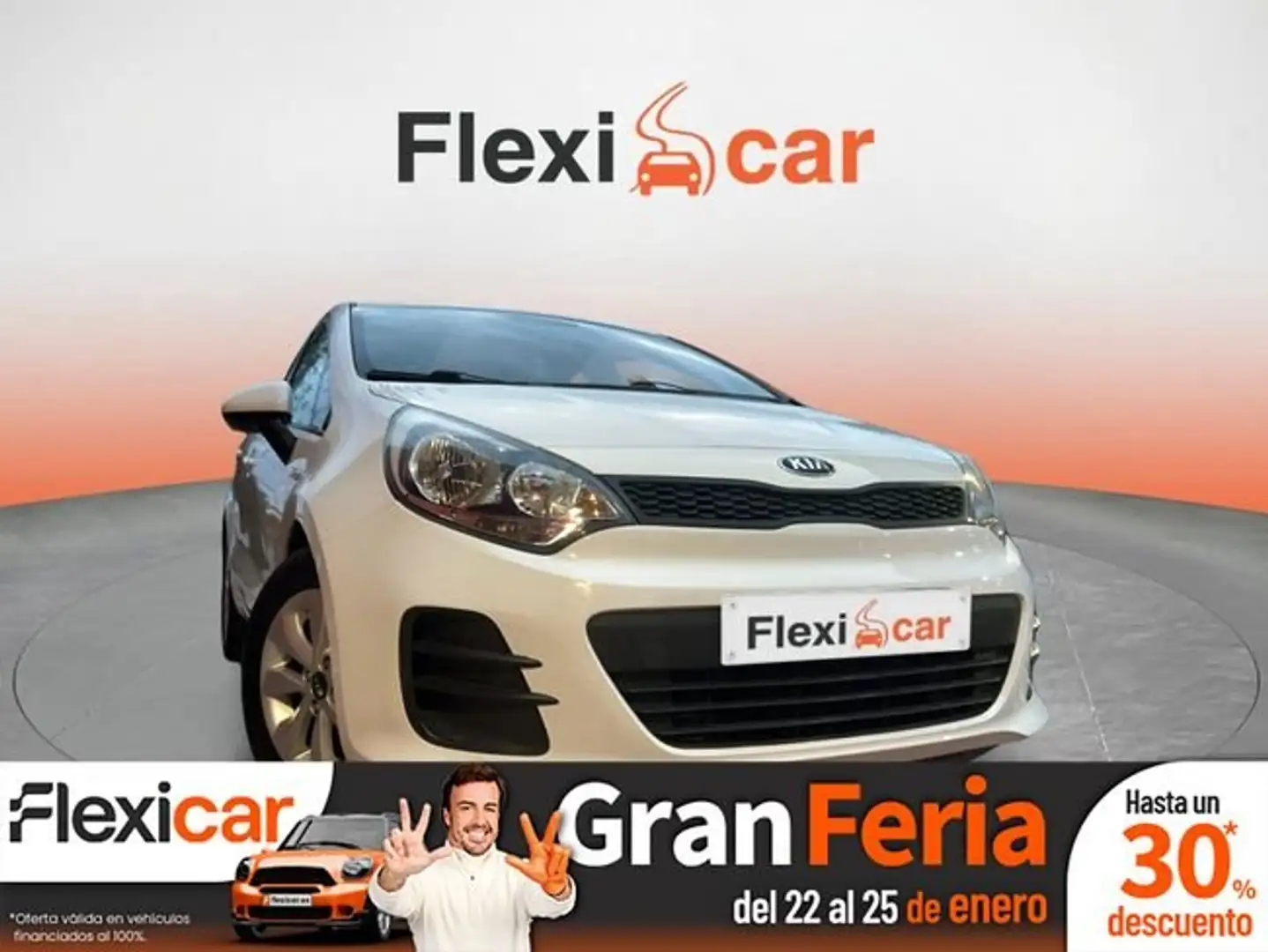 Kia Rio 1.2 CVVT Drive Blanc - 1