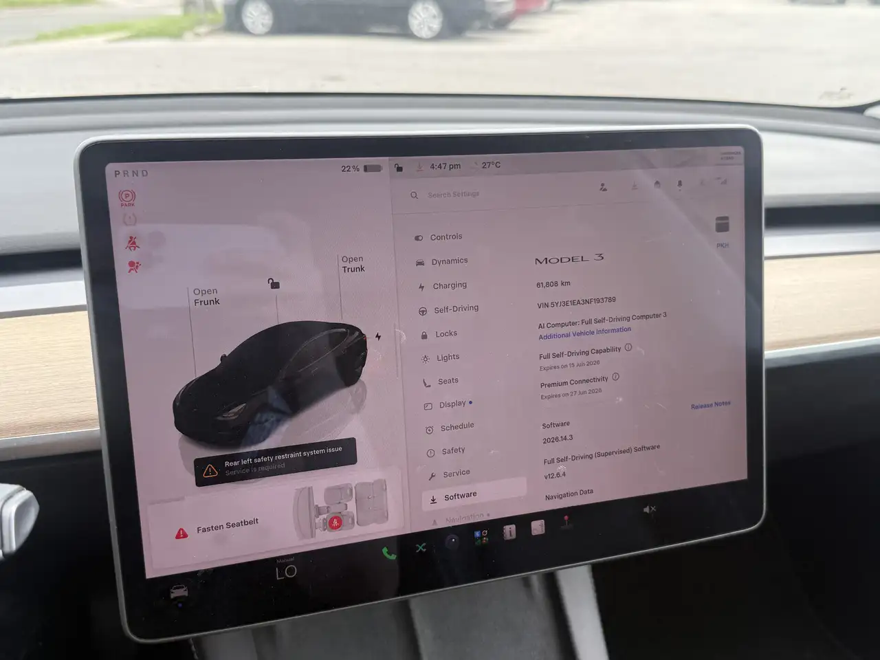 Tesla Model 3 fotografie Tesla Model 3